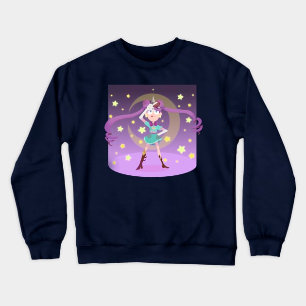 Mina Loveberry print Crewneck Sweatshirt by toczy